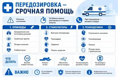 Помощь при передозировке в Дзержинском